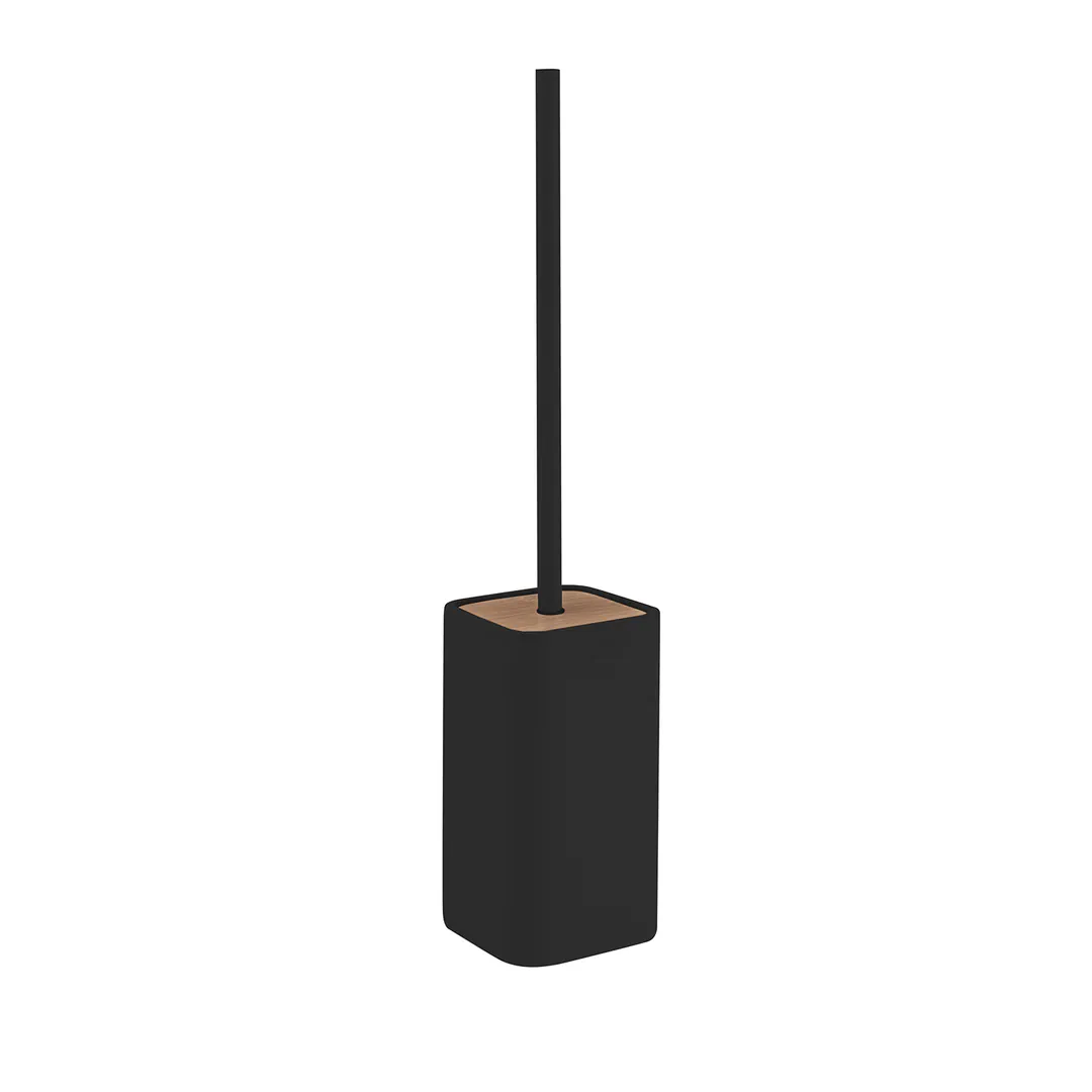 GEDY Scopino WC Ninfea Nero Matt/naturale