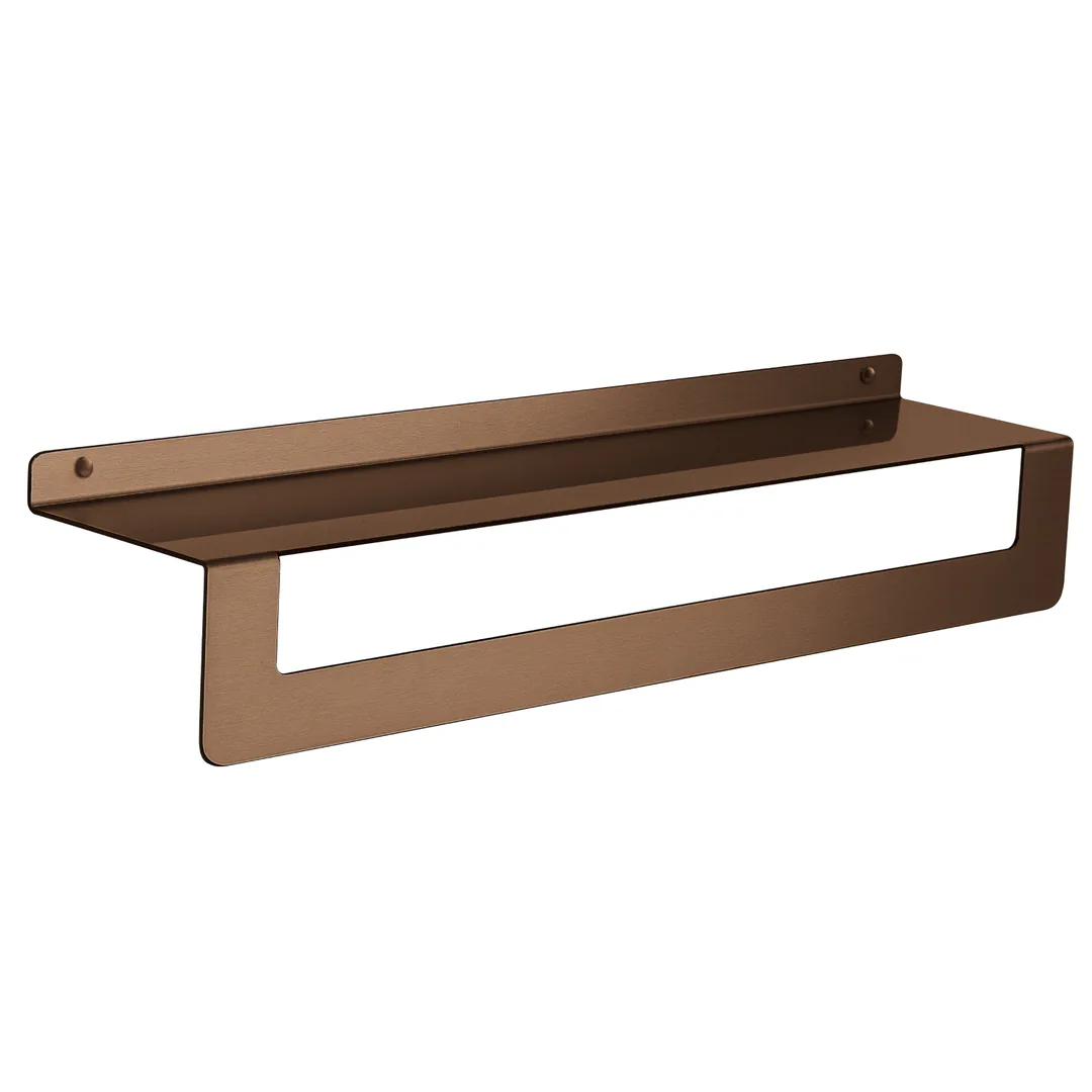 GEDY Mensola Cleo Oro Rosa H 9,5 x L 50 x P 10 cm