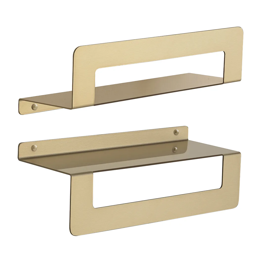 GEDY Mensola Cleo Oro Matt H 9,5 x L 30 x P 10 cm