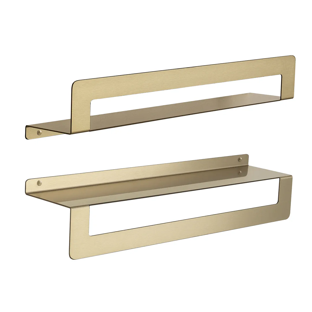 GEDY Mensola Cleo Oro Matt H 9,5 x L 50 x P 10 cm