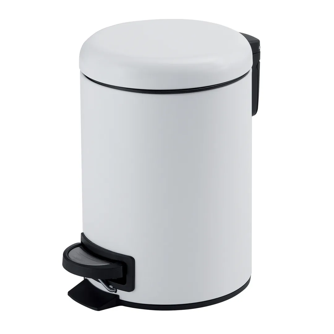GEDY Pattumiera / Portarifiuti Potty Bianco Matt H 27,5 x L 20,6 x P 26,8 cm