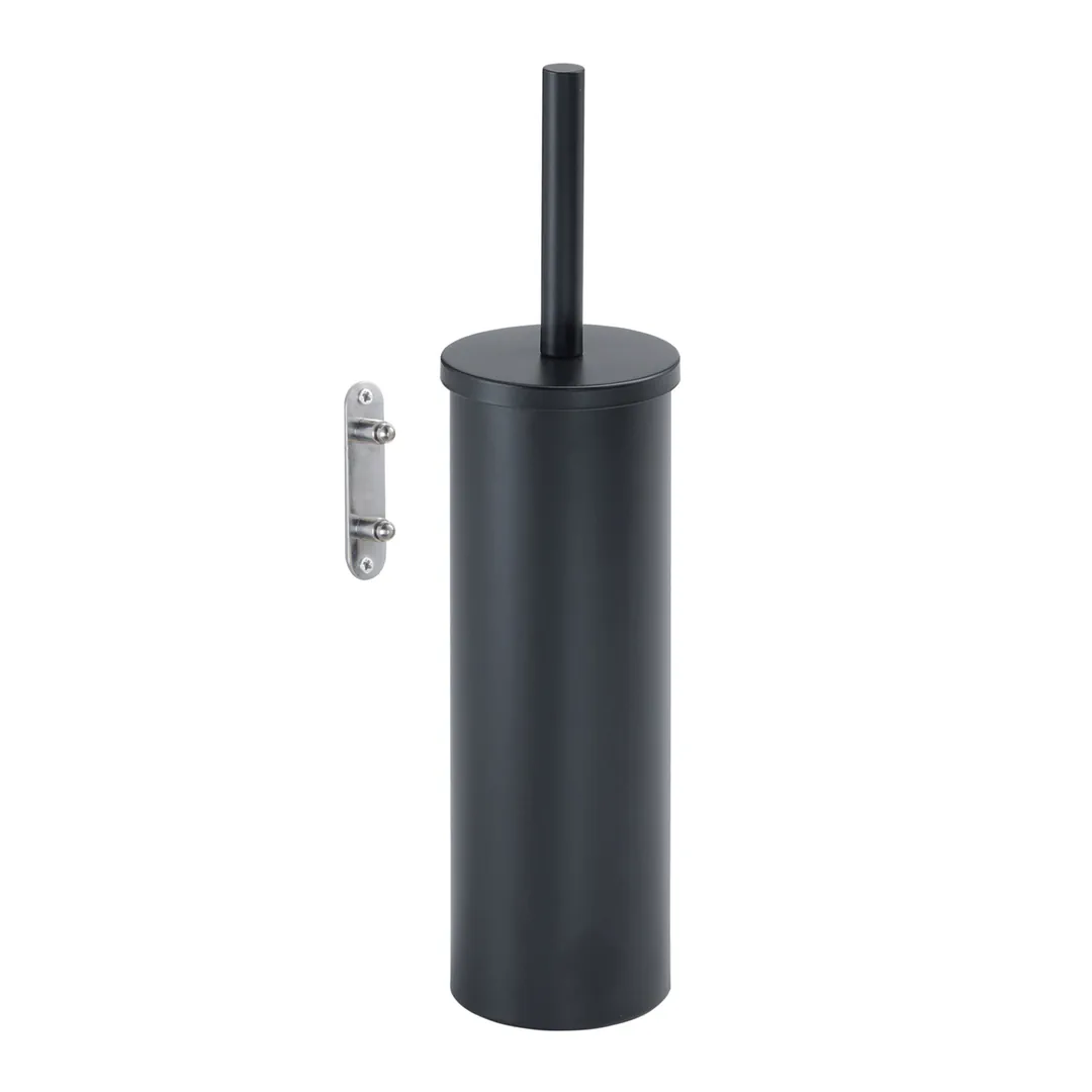 GEDY Scopino WC Flip Nero Matt H 37,7 x L 9,1 x P 10 cm