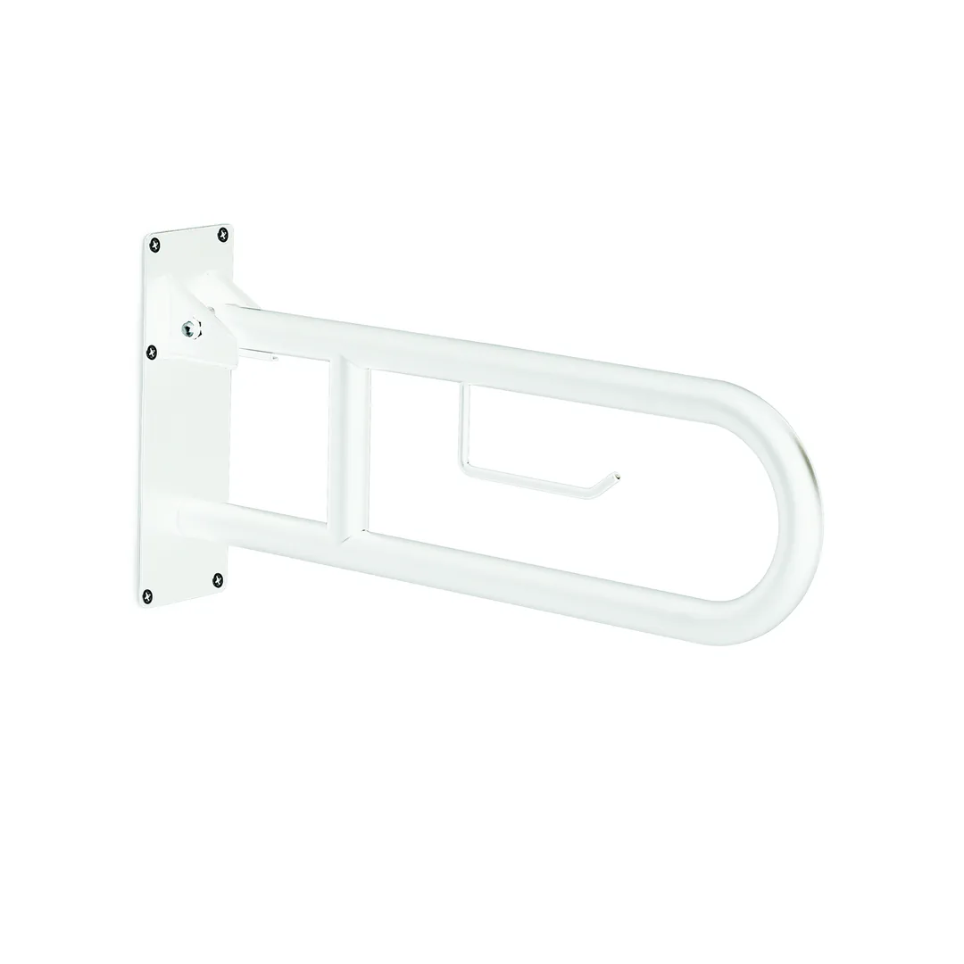 GEDY Appoggio Ribaltabile / Supporto WC Snug Spazzolato H 30 x L 10 x P 60 cm cod. 56570200000