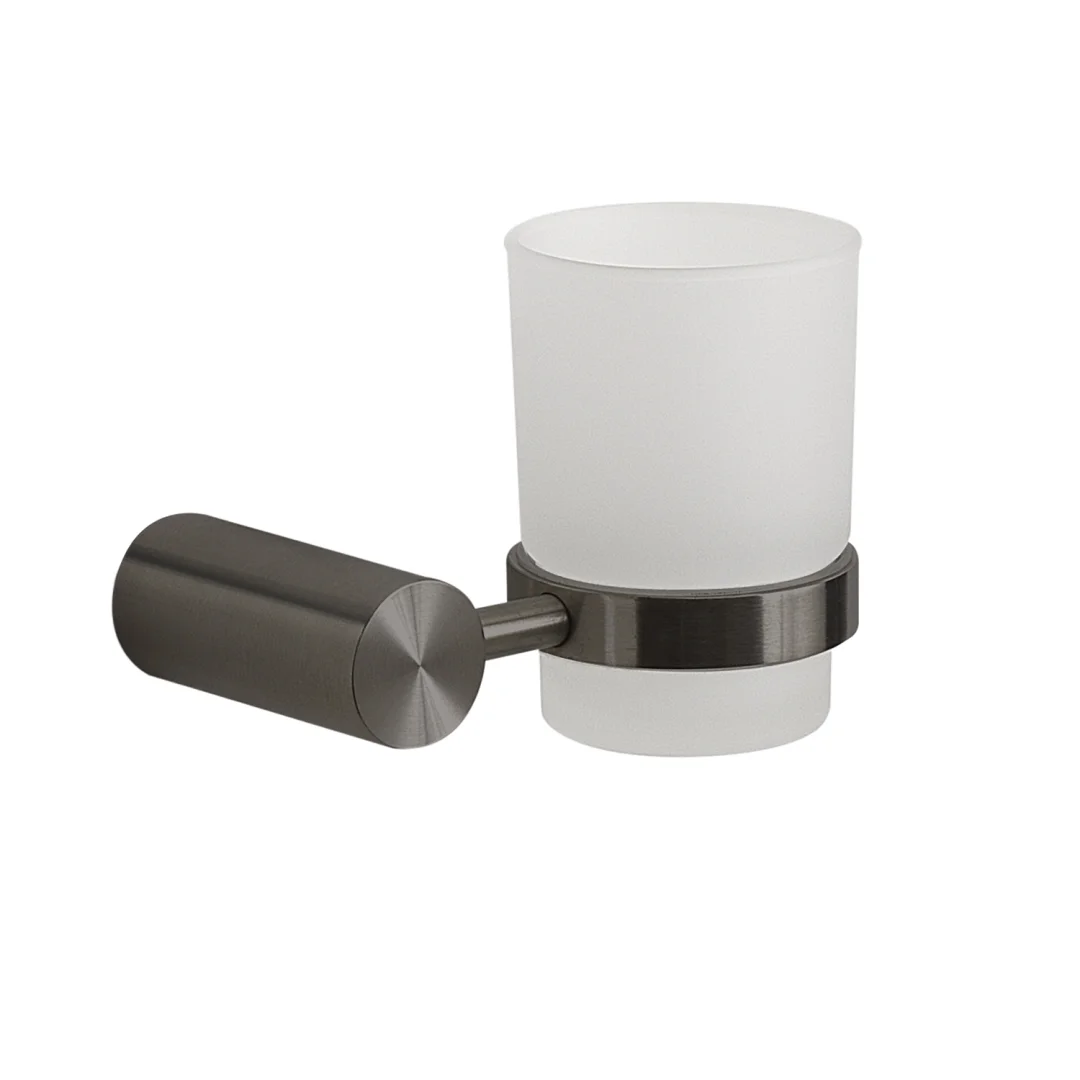 GEDY Portaspazzolini Ande Gun Metal