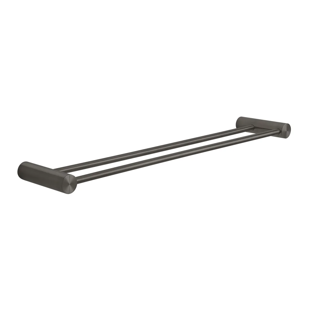 GEDY Portasalviette / Portasciugamani Ande Gun Metal 60 cm H 3,5 x L 60 x P 12 cm