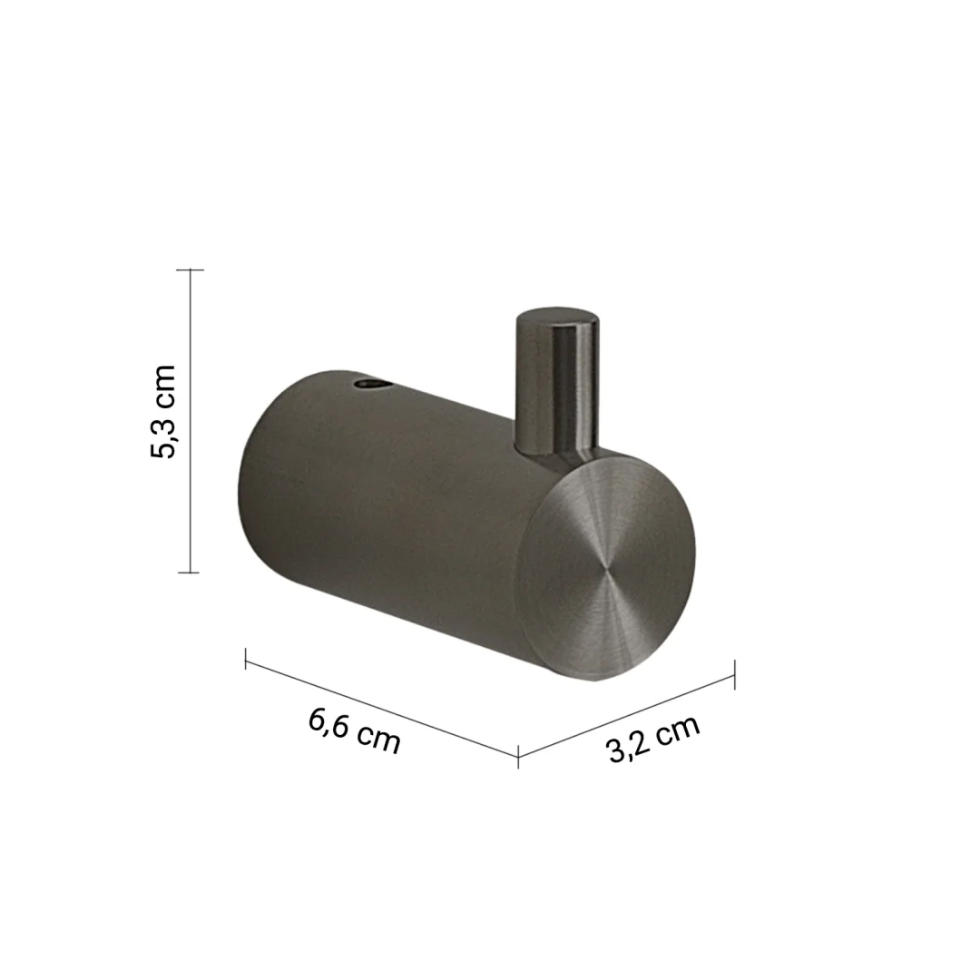 GEDY Appendiabiti Ande Gun Metal