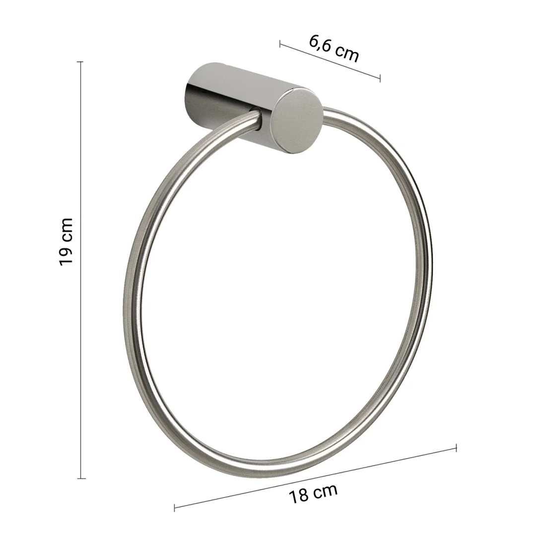 GEDY Portasalviette / Portasciugamani Ande Lucido 18 cm