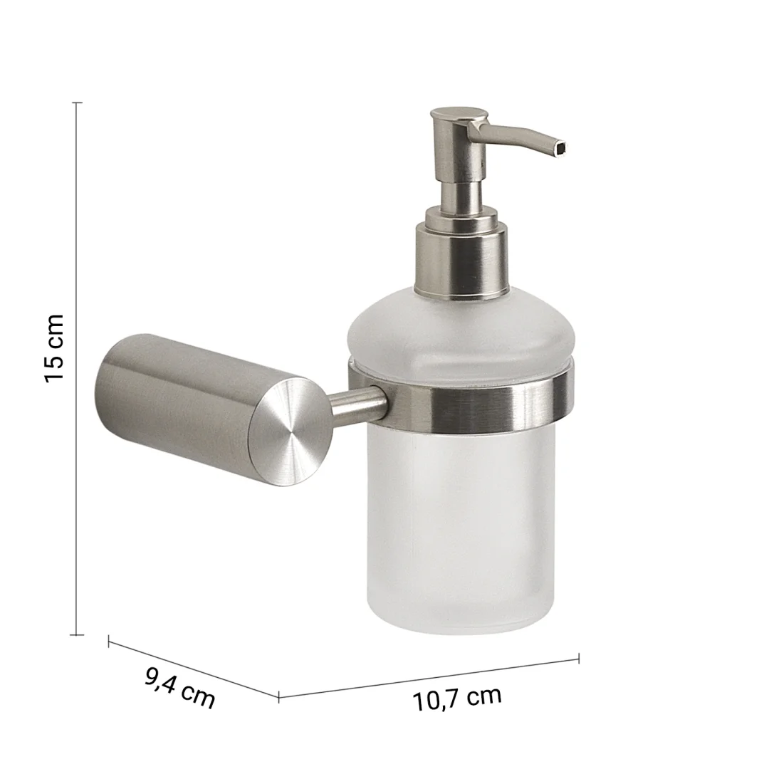 GEDY Dispenser Sapone Ande Spazzolato