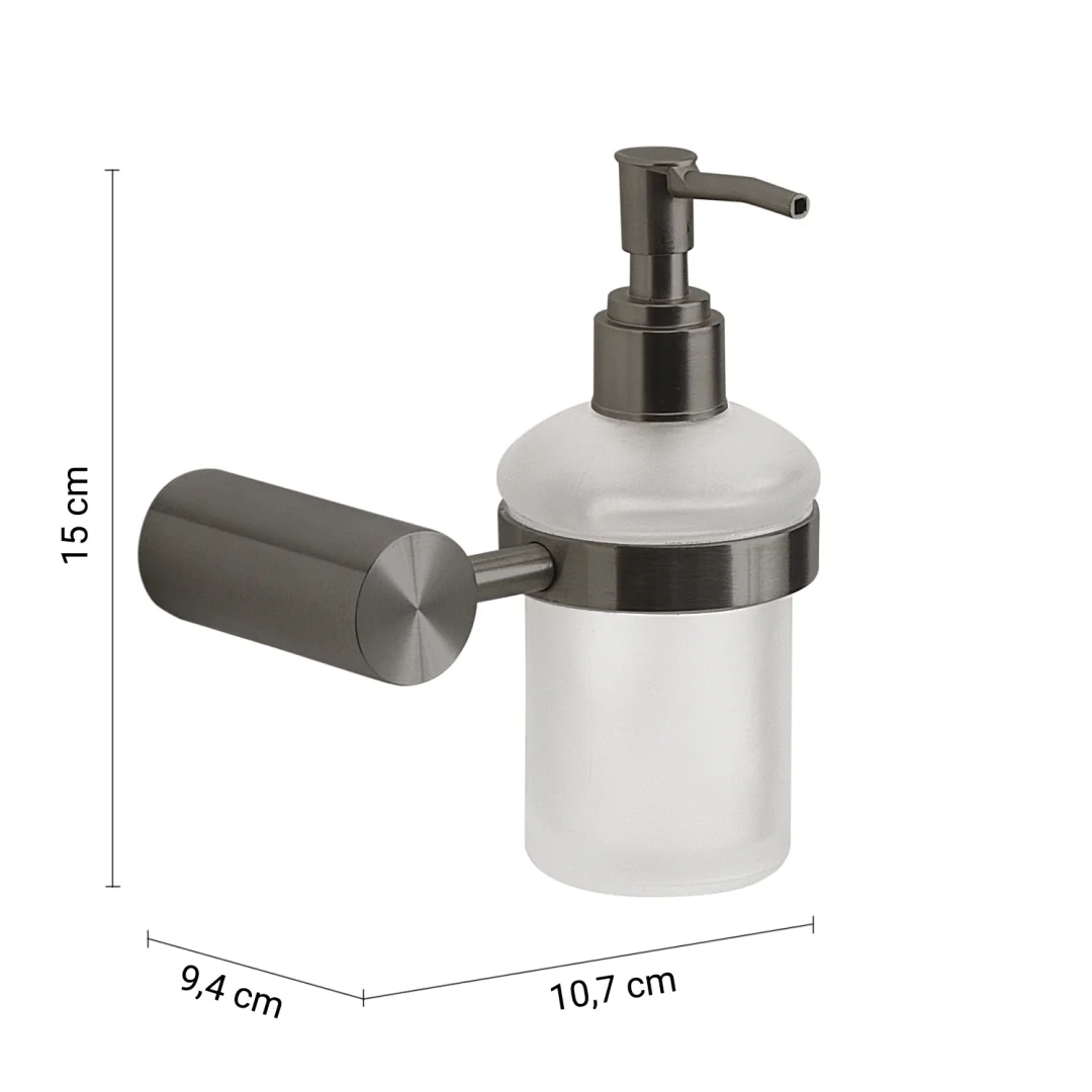 GEDY Dispenser Sapone Ande Gun Metal