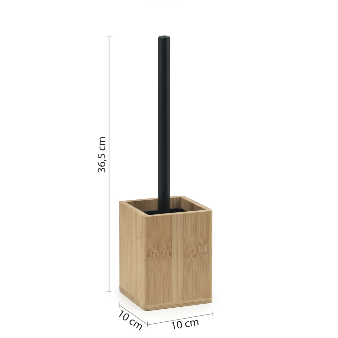GEDY Scopino WC Bonnie Naturale/nero H 36,5 x L 10 x P 10 cm