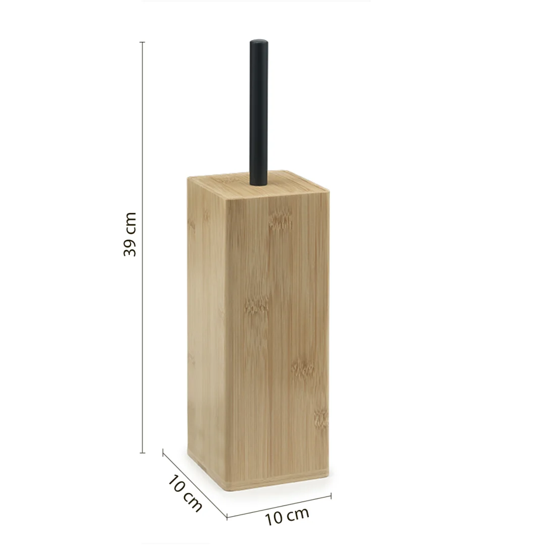 GEDY Scopino WC Bonnie Naturale/nero H 39 x L 10 x P 10 cm