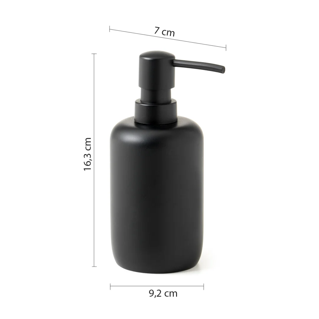 GEDY Dispenser Sapone Brenda Nero Matt