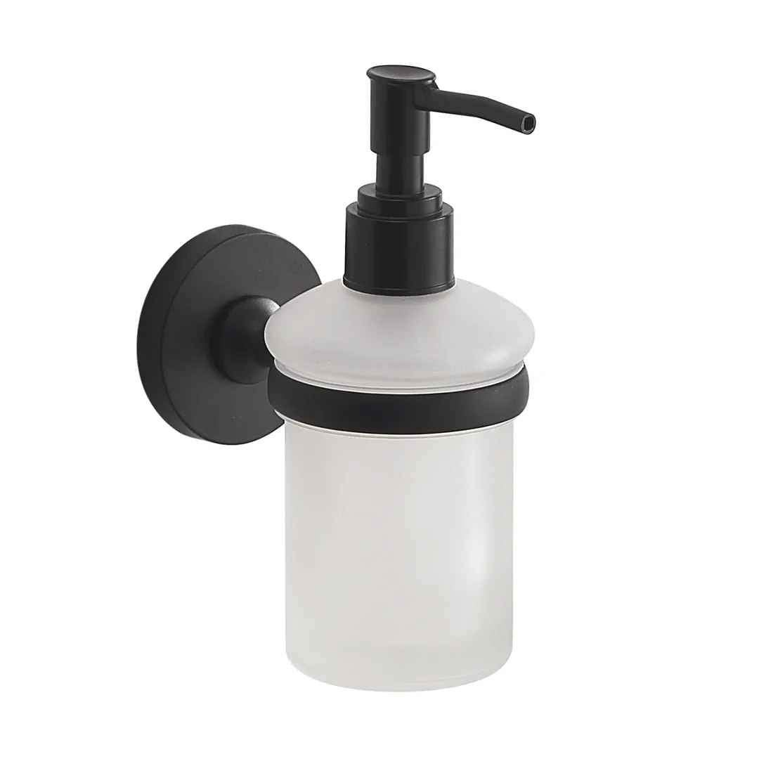 GEDY Dispenser Sapone Felce Plus Nero Matt