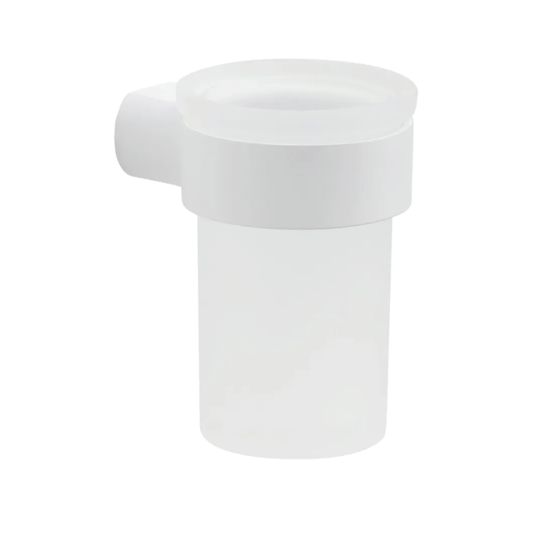 GEDY Portaspazzolini Pirenei Bianco Matt