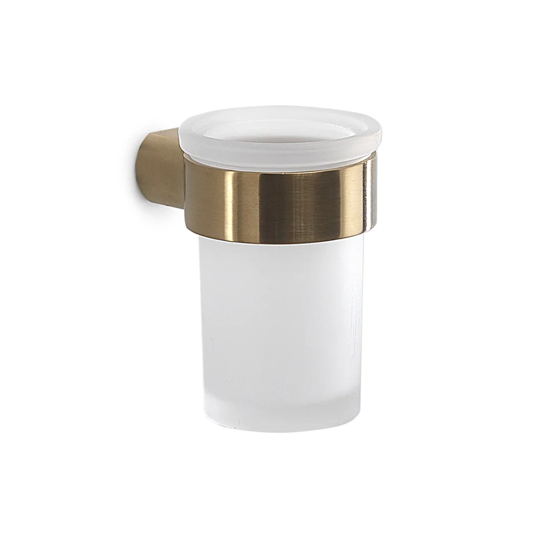 GEDY Portaspazzolini Pirenei Oro Matt