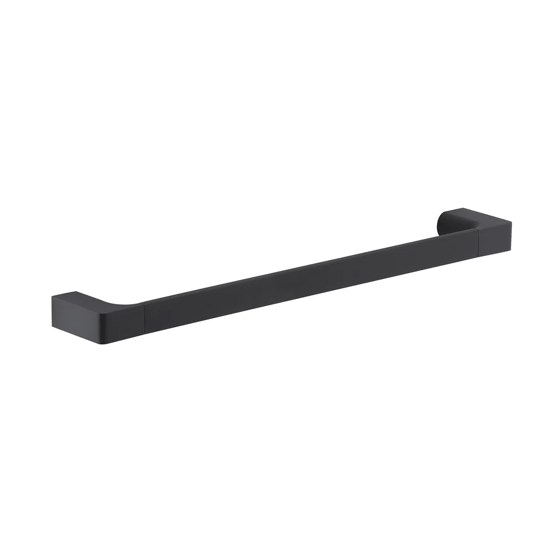 GEDY Portasalviette / Portasciugamani Pirenei Nero Matt 45 cm