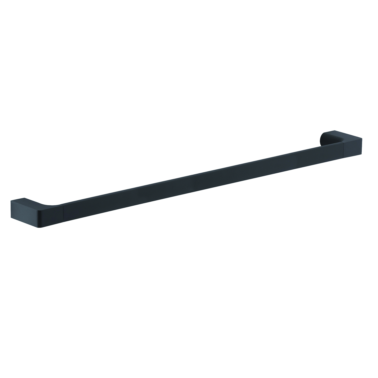 GEDY Portasalviette / Portasciugamani Pirenei Nero Matt 80 cm
