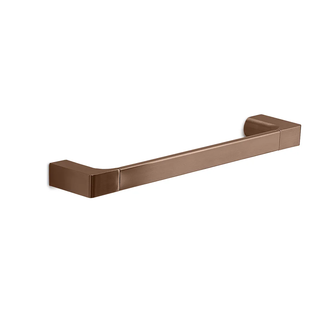 GEDY Portasalviette / Portasciugamani Pirenei Oro Rosa 35 cm H 2,6 x L 35,1 x P 6,6 cm