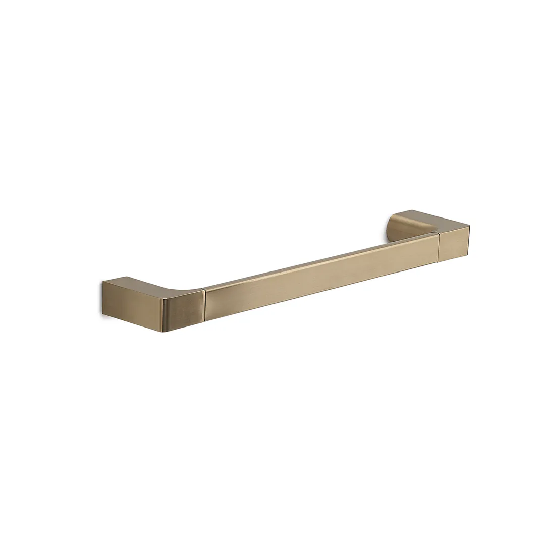 GEDY Portasalviette / Portasciugamani Pirenei Oro Matt 35 cm H 2,6 x L 35,1 x P 6,6 cm