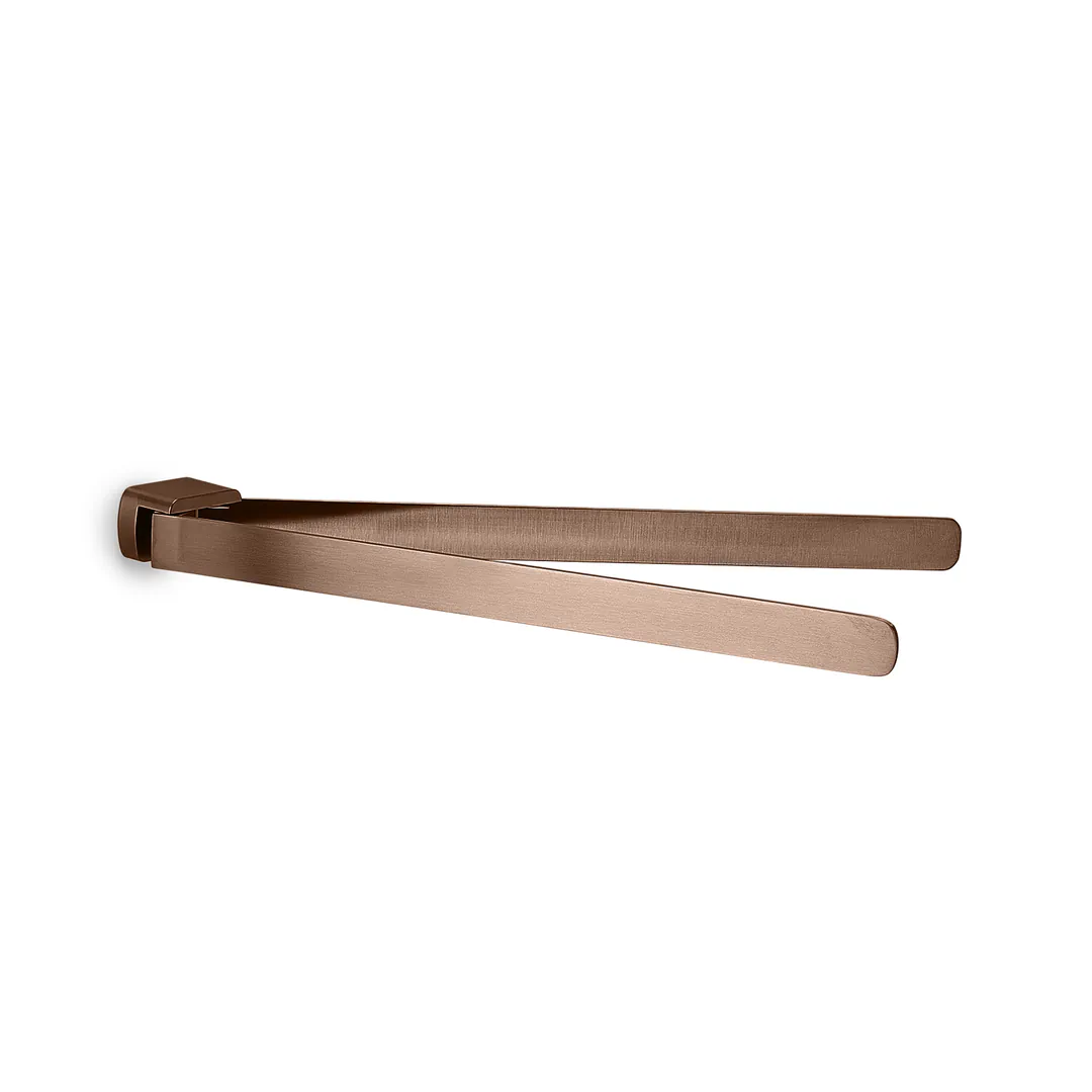GEDY Portasalviette / Portasciugamani Pirenei Oro Rosa 35 cm H 3,3 x L 35,9 x P 4,6 cm