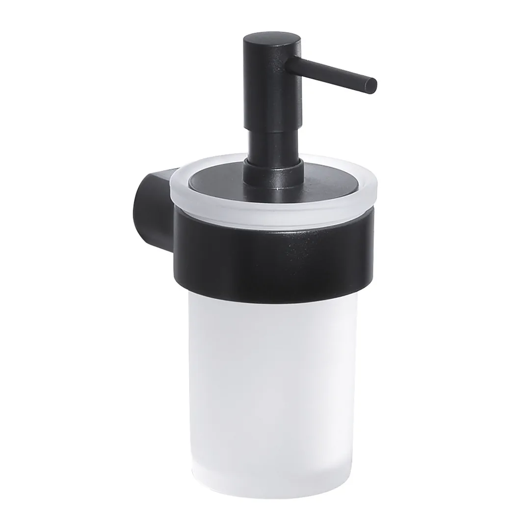 GEDY Dispenser Sapone Pirenei Nero Matt