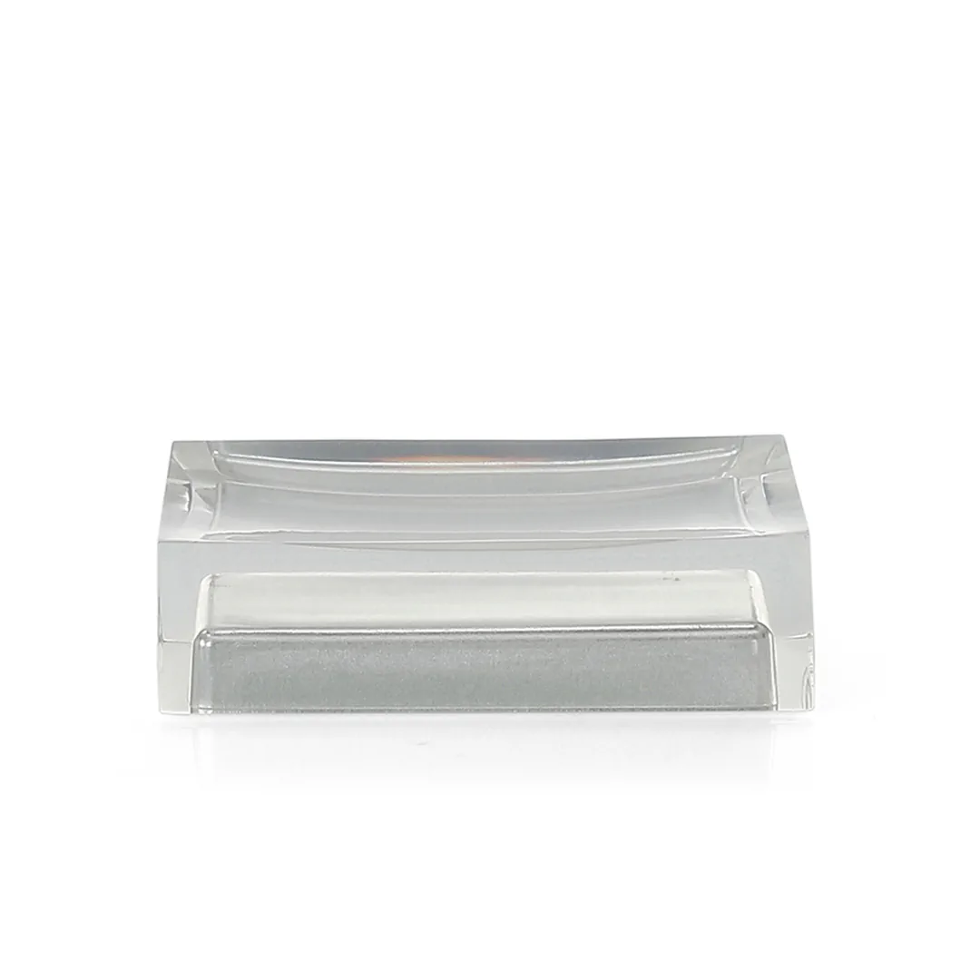 GEDY Portasapone Rainbow Argento