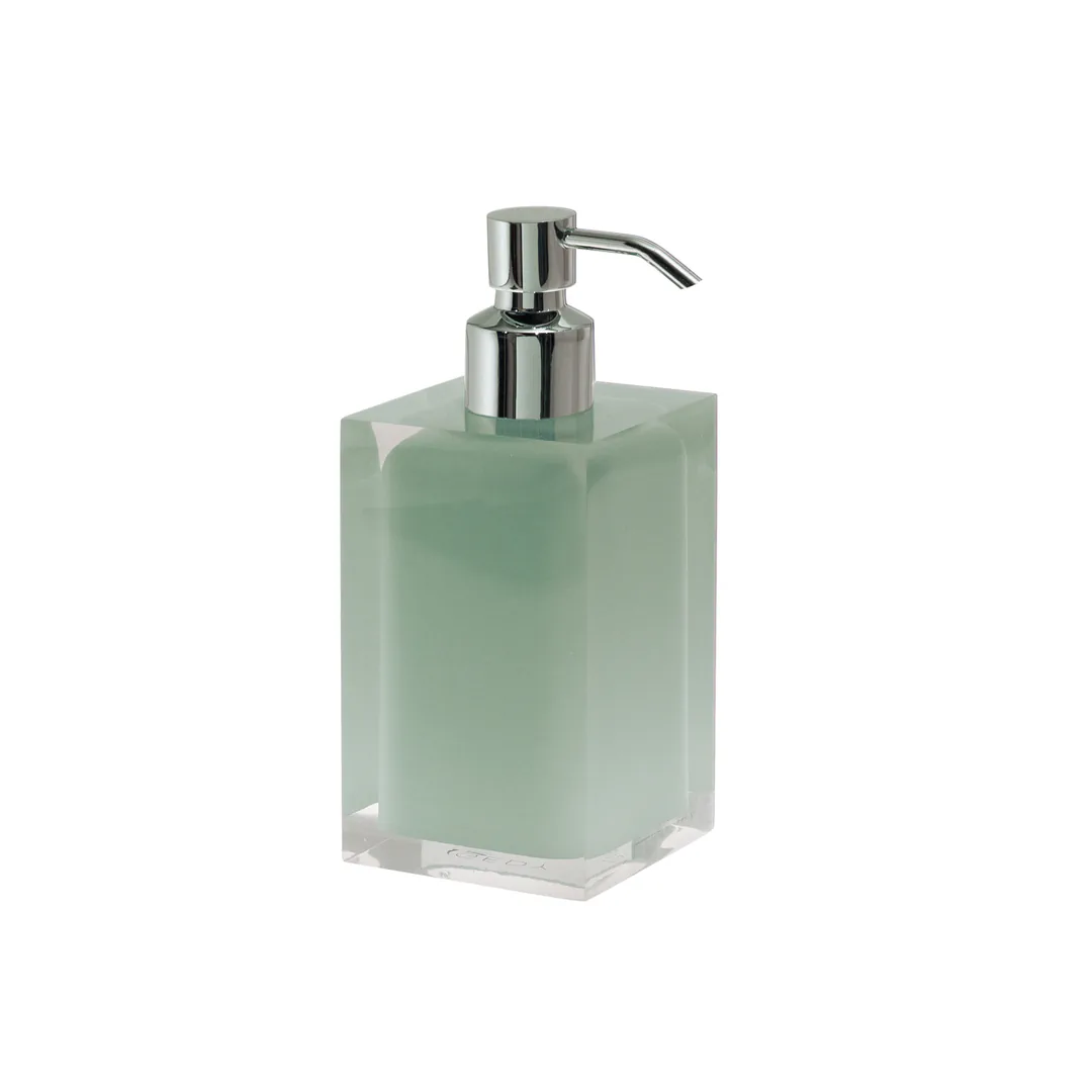 GEDY Dispenser Sapone Rainbow Verde Menta