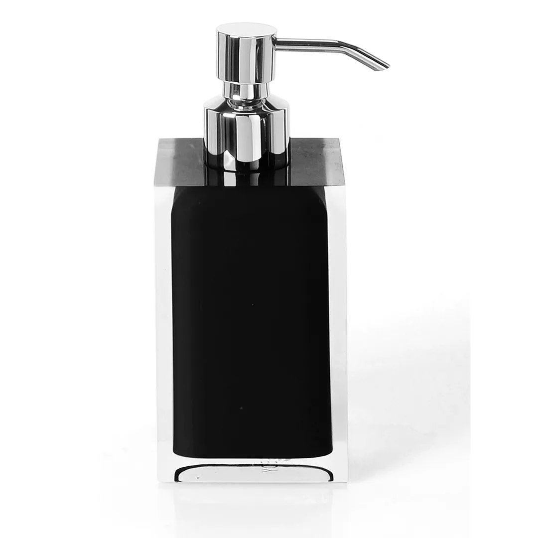 GEDY Dispenser Sapone Rainbow Nero