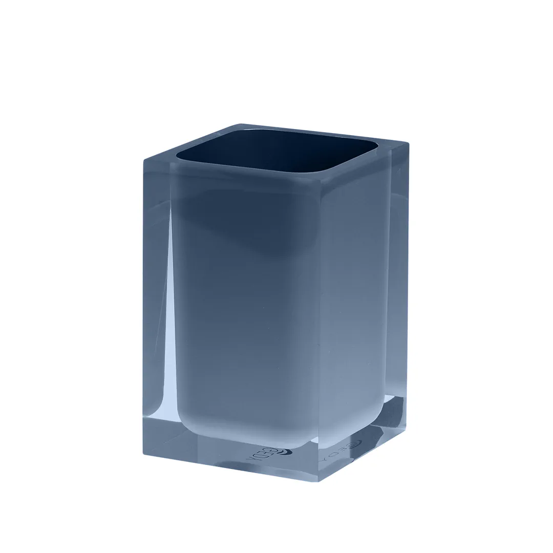GEDY Portaspazzolini Rainbow Blu Petrolio