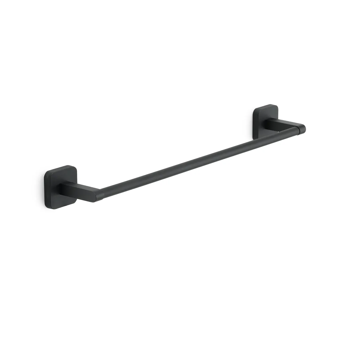 GEDY Portasalviette / Portasciugamani Tonga Nero Matt 45 cm