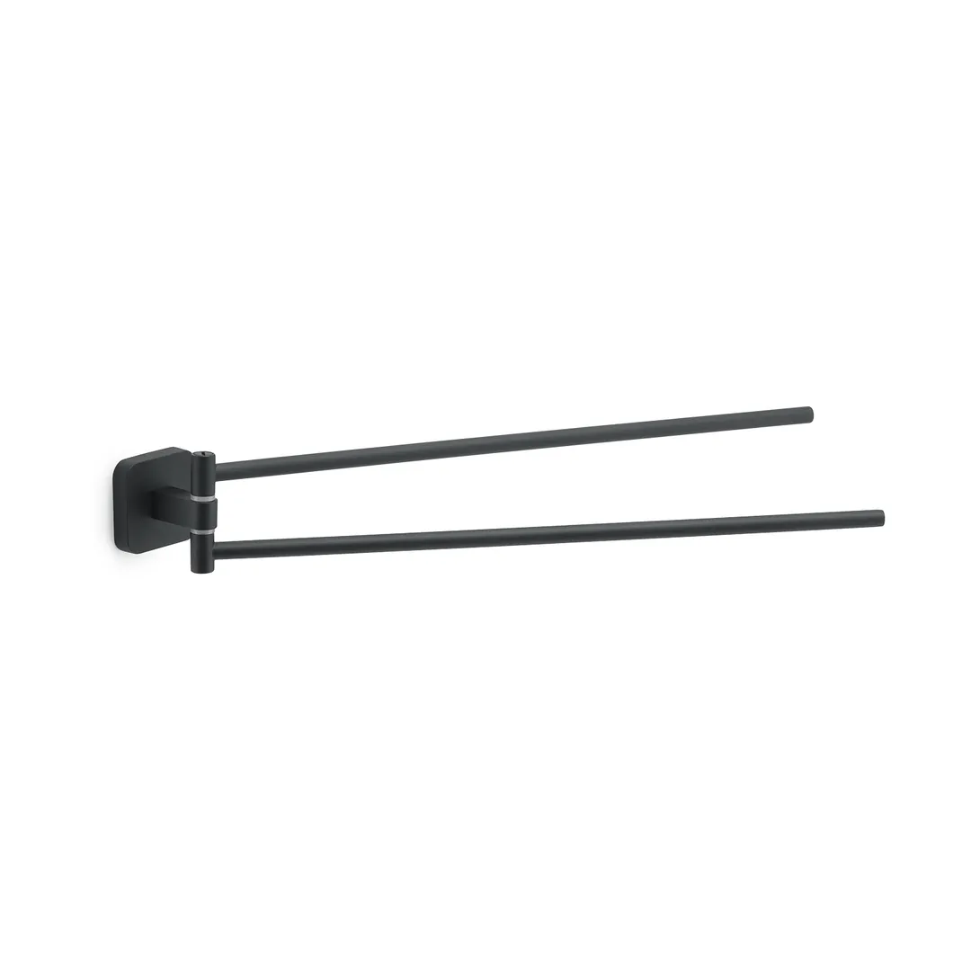 GEDY Portasalviette / Portasciugamani Tonga Nero Matt 5 cm
