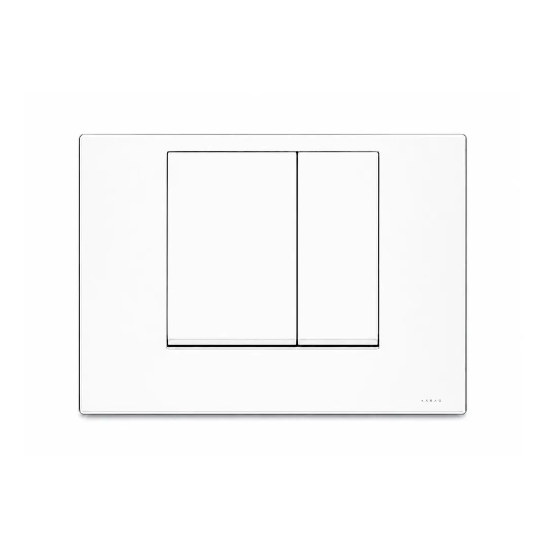Karag Placca di scarico Alinda A227-003  bianco