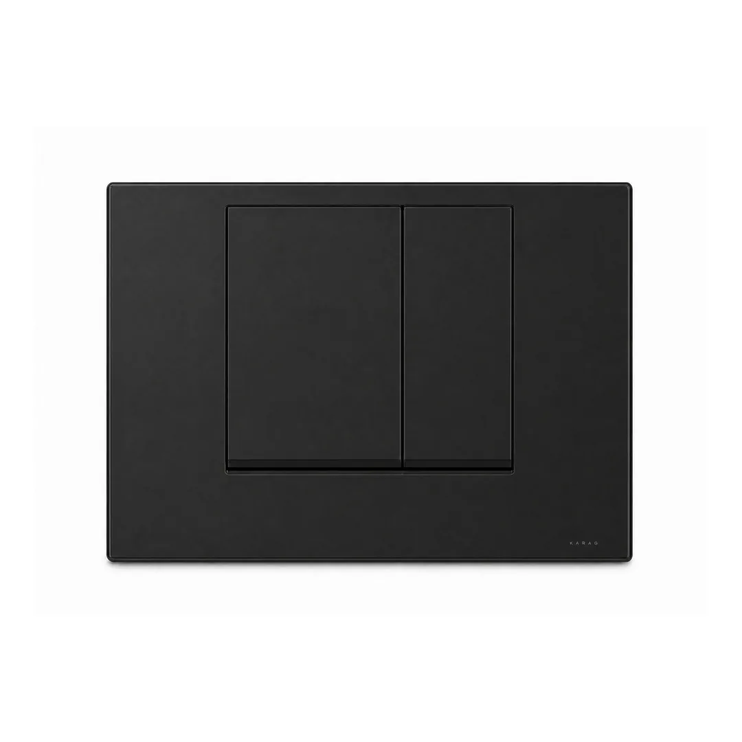 Karag Placca di scarico Alinda A227-006  nero opaco
