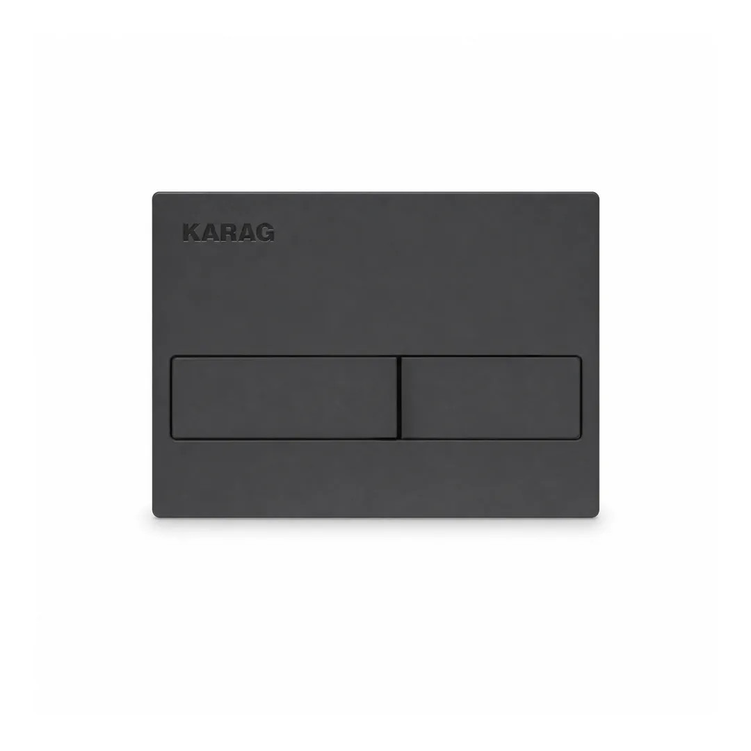 Karag Placca di scarico Carina C226-020  nero opaco