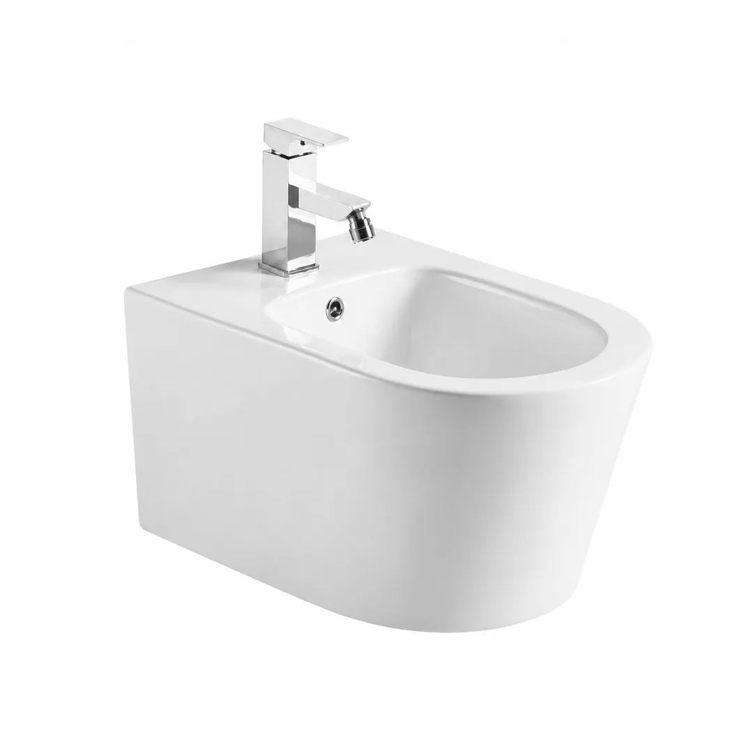 Karag Bidet sospeso Zina bianco lucido