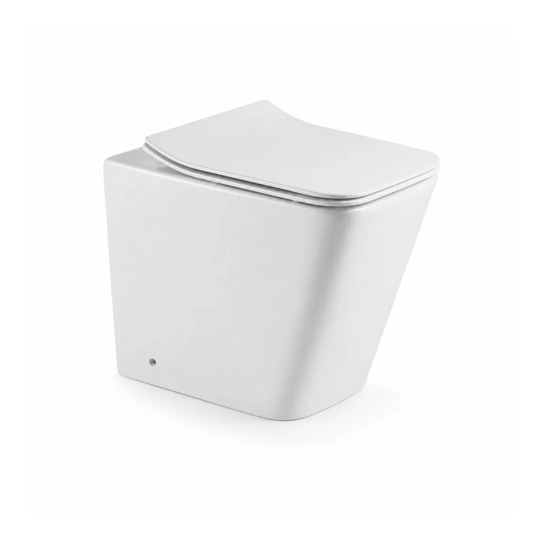 Karag Vaso WC filo muro LT 062 bianco opaco Tornado con coprivaso