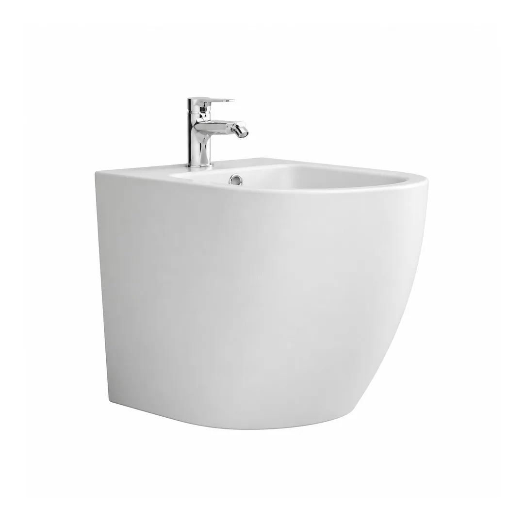 Karag Bidet filo muro Milos bianco opaco