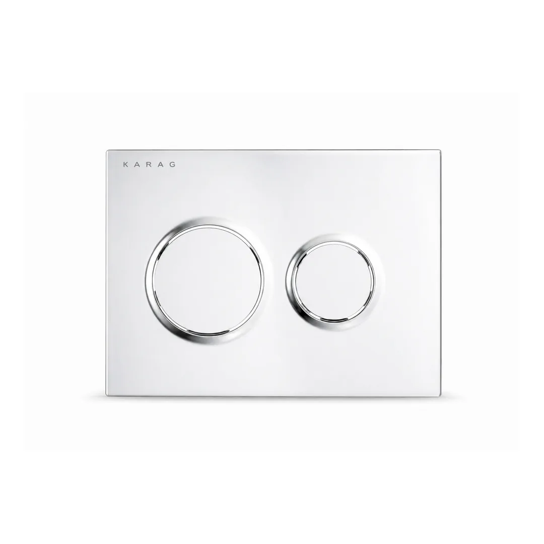 Karag Placca di scarico Olimpos O230-002  cromo