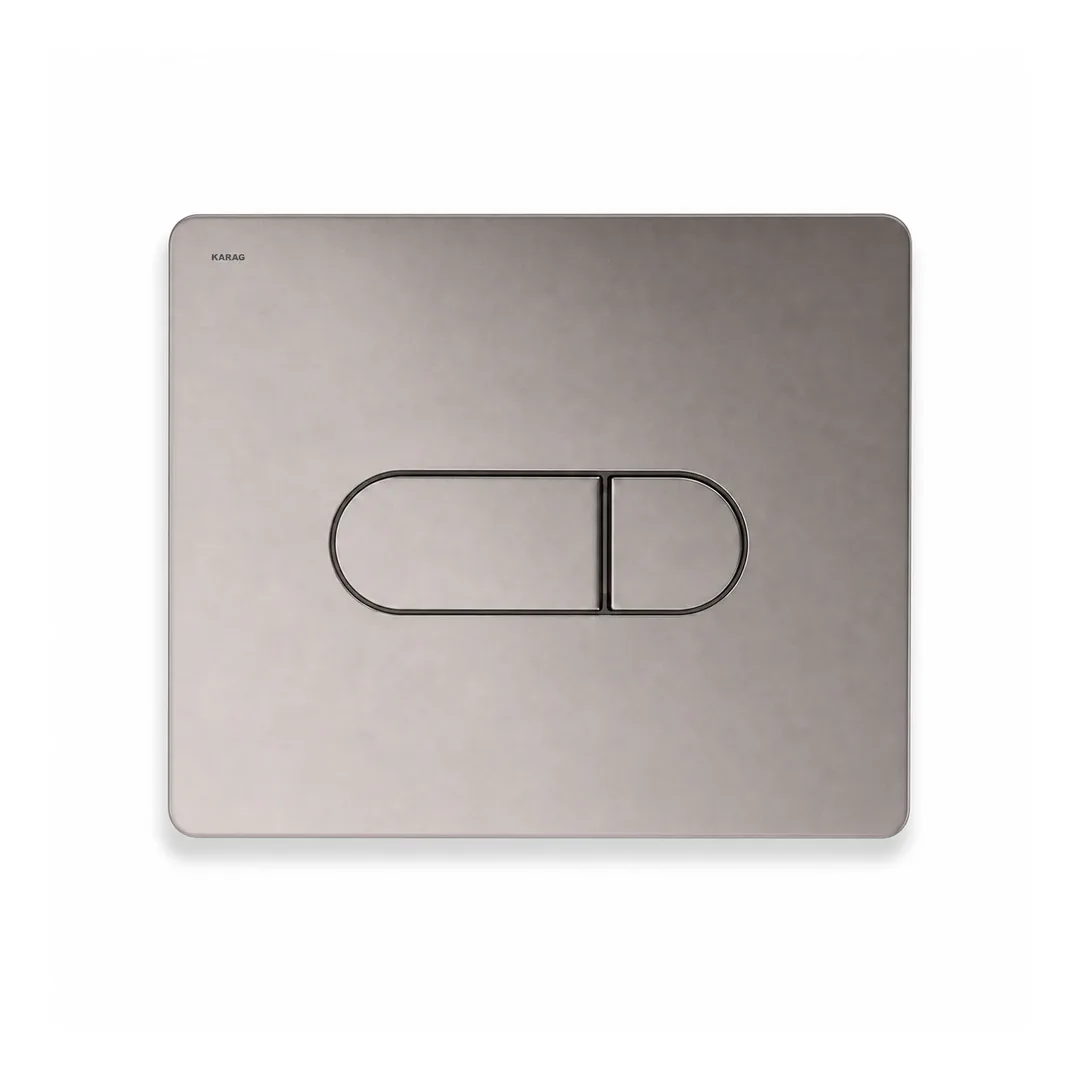 Karag Placca di scarico Siena S228-0180  cromo opaco
