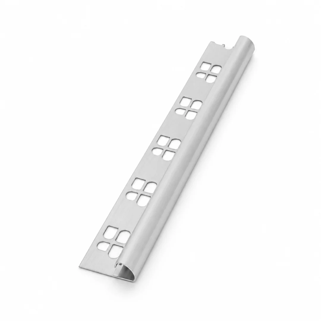 Special Profiles Profilo tondo per rivestimento Special Round 10 mm Argento anodizzato 2,7 m