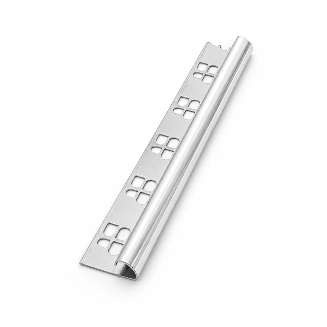 Special Profiles Profilo tondo per rivestimento Special Round 10 mm Argento brillante 2,7 m