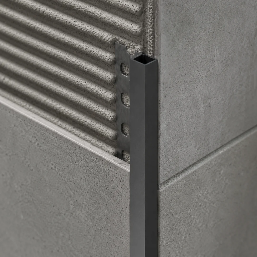 Special Profiles Profilo quadrato per rivestimento Special Square 10 mm Anthracite Stone 2,7 m