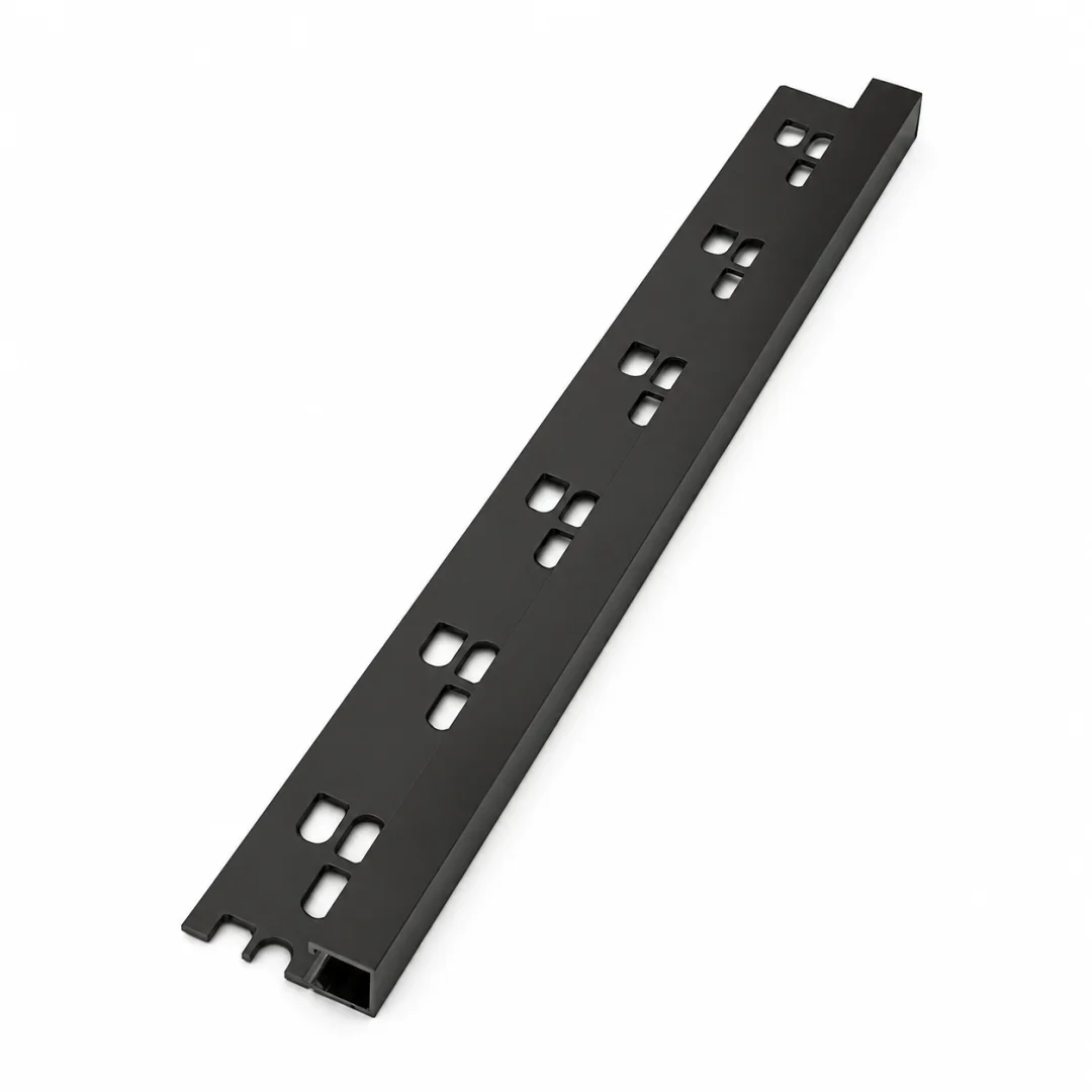 Special Profiles Profilo quadrato per rivestimento Special Square 10 mm Nero Stone 2,7 m