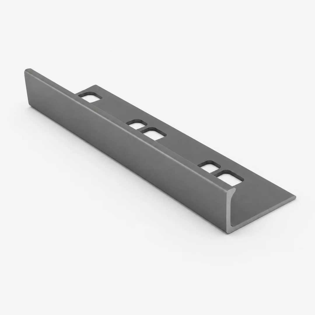 Special Profiles Profilo terminale a L per rivestimento Specialterm 10 mm Grigio C. Stone 2,7 m