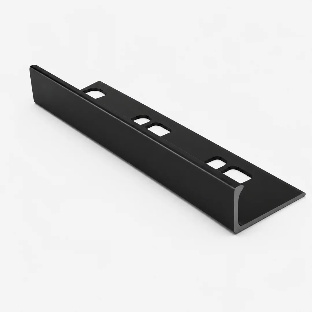 Special Profiles Profilo terminale a L per rivestimento Specialterm 10 mm Nero anodizzato 2,7 m