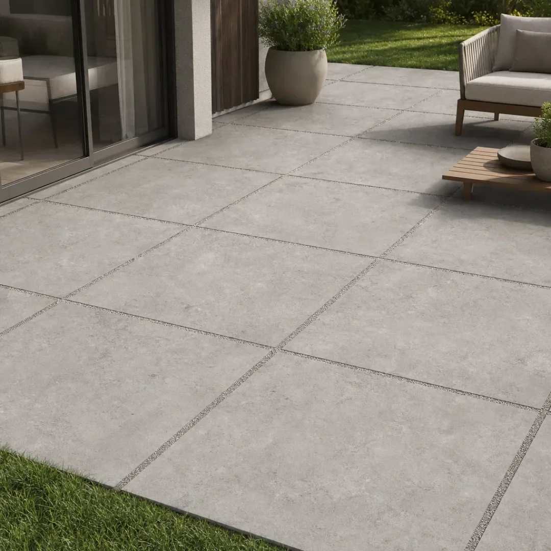 Colosseo Plus 20mm Grigio 90x90 - Esterno
