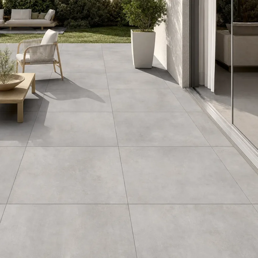 Caementum 20mm Griseo 90x90 - Esterno