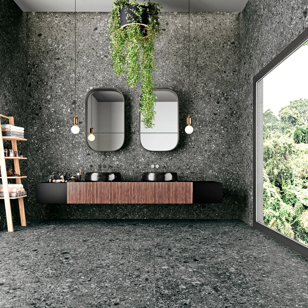 Ceppo Di Gre' Anthracite 60x60 - Interno