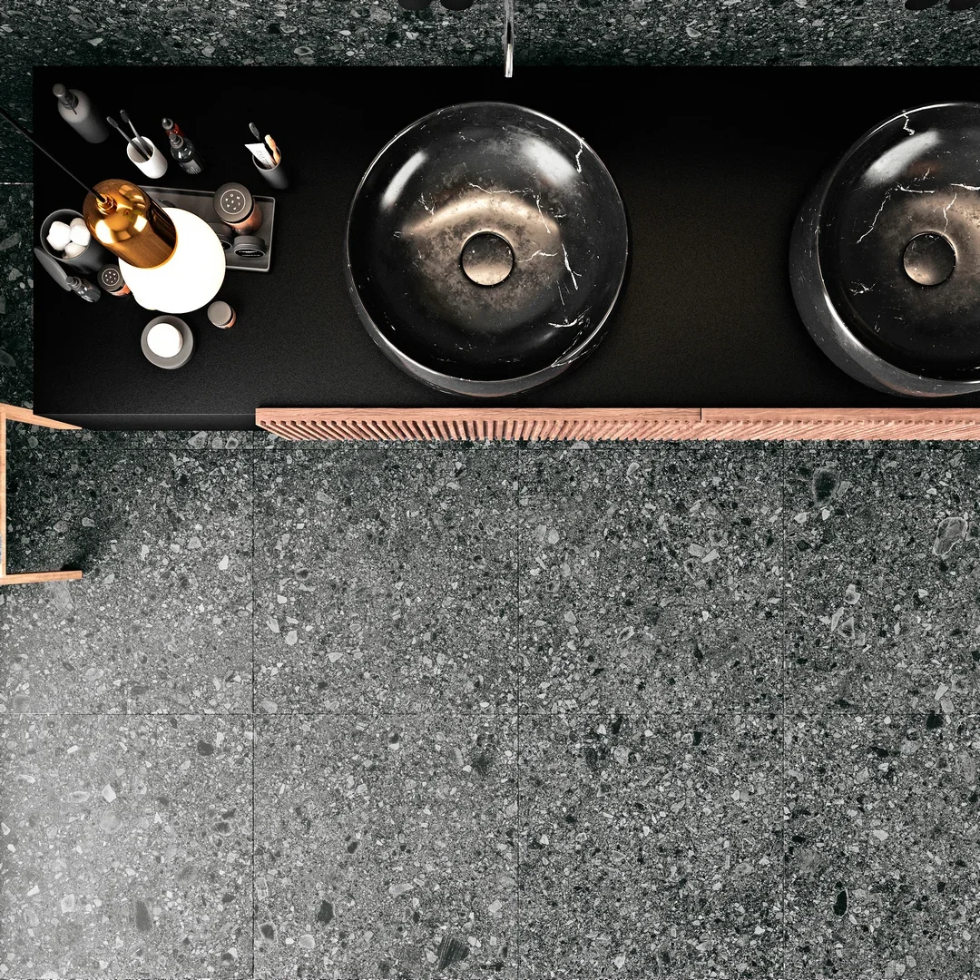 Ceppo Di Gre' Anthracite 60x120 - Interno