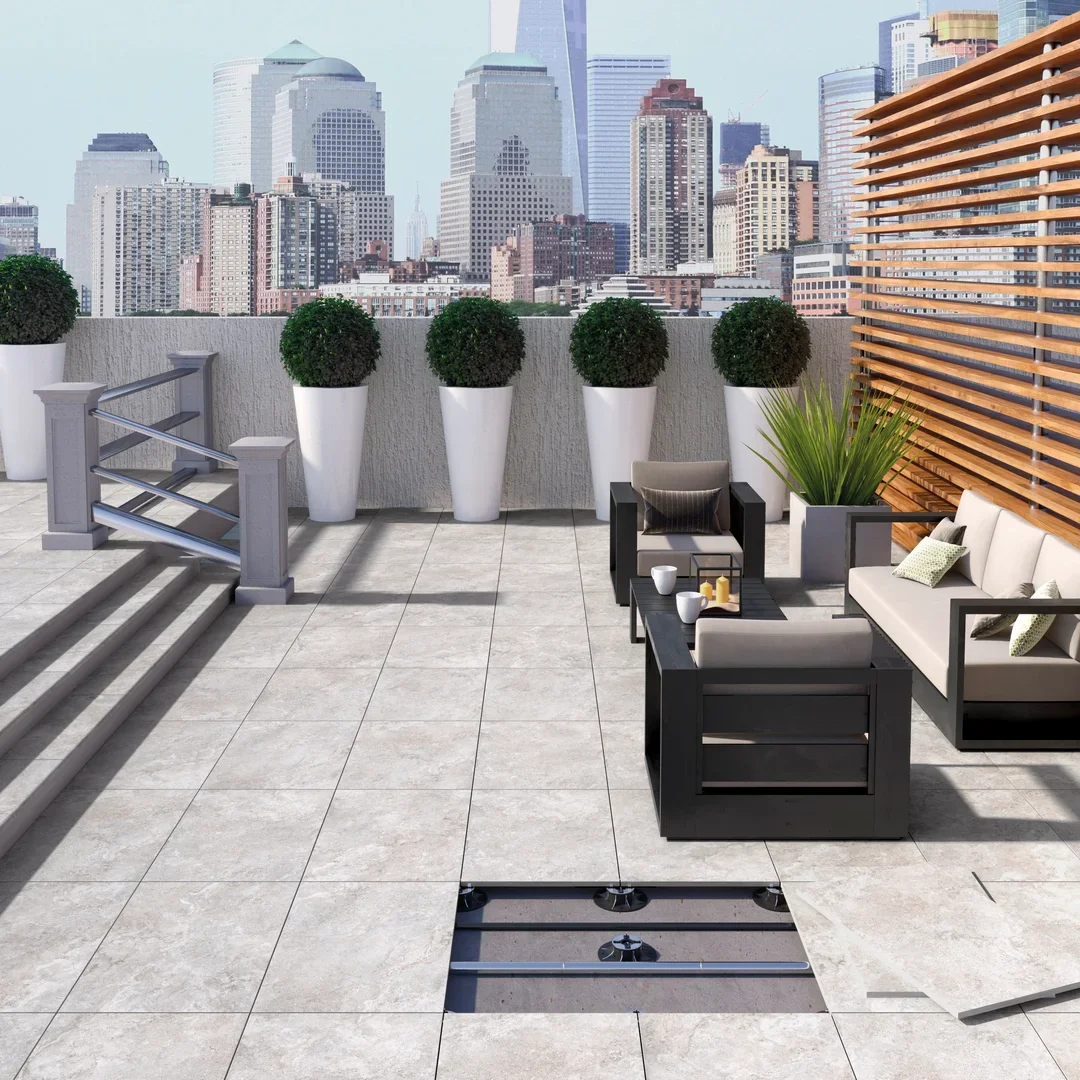 Dolomia Stone 20mm White 60x60 - Esterno